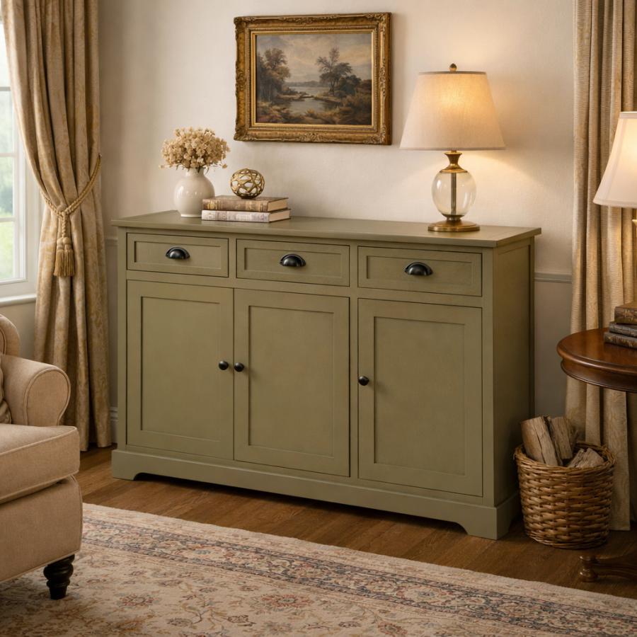 Hawthorne Olive Green Sideboard